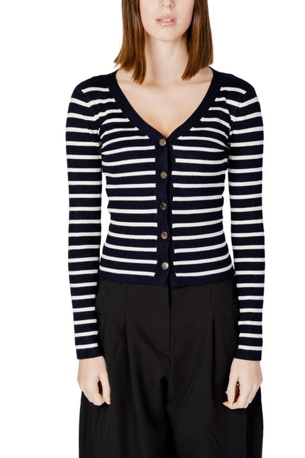 Morgan De Toi Women Cardigan-Clothing Cardigan-Morgan De Toi-blue-XS-Urbanheer