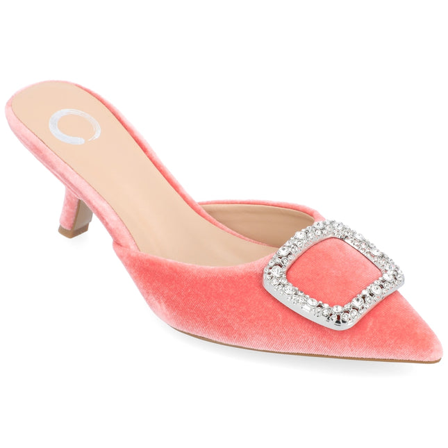 Journee Collection Women's Rishie Pump Pink-Shoes Pumps-Journee Collection-5.5-Urbanheer