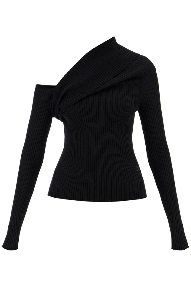 Courreges one-shoulder ribbed