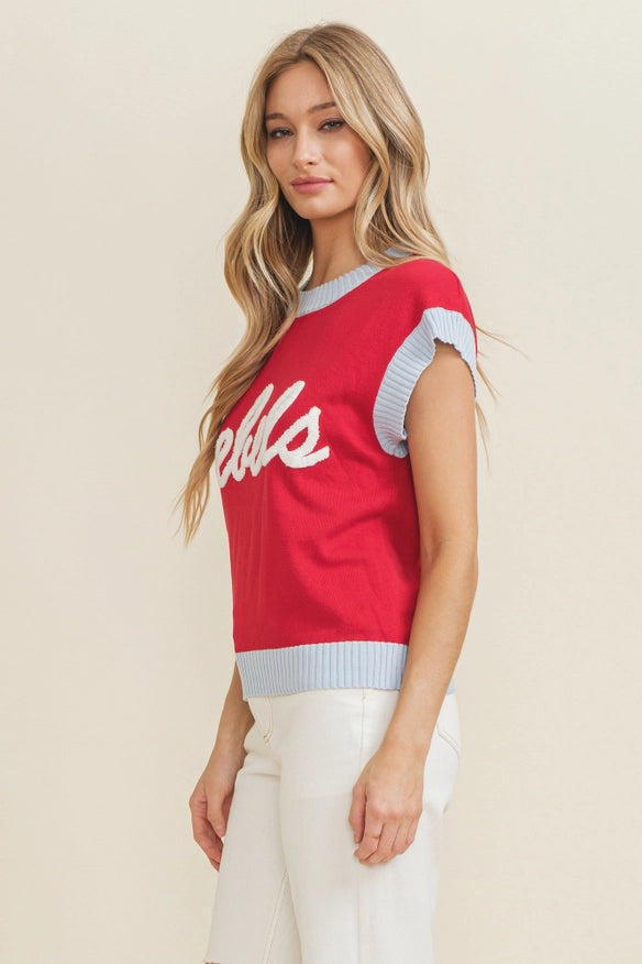 Rebels Game Day Women'S Knit Sweater-Sweater-Cloud Ten-Urbanheer