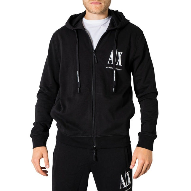 Armani Exchange Men Sweatshirts-Clothing Sweatshirts-Armani Exchange-black-S-Urbanheer