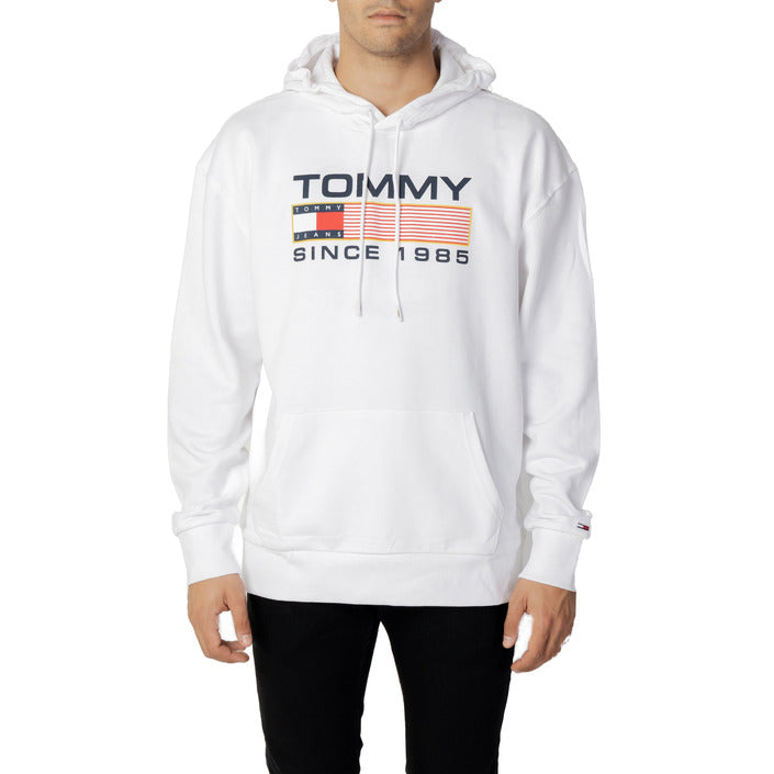 Tommy Hilfiger Jeans Men Sweatshirts-Tommy Hilfiger Jeans-white-XS-Urbanheer