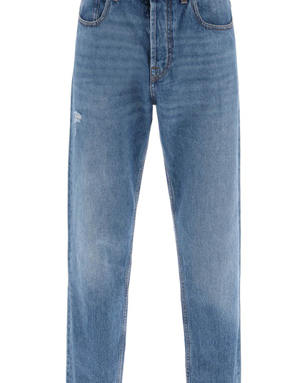 Valentino Garavani tapered jeans with medium wash