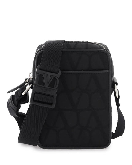 Valentino Garavani small black iconographe crossbody bag