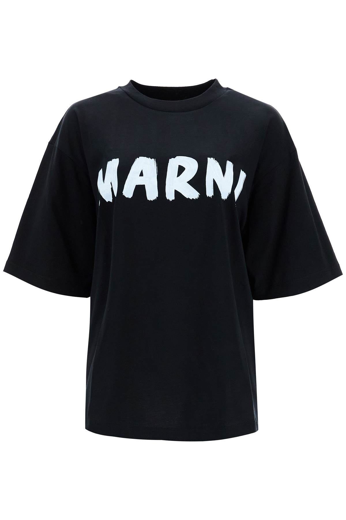 Marni oversized logo t - Black
