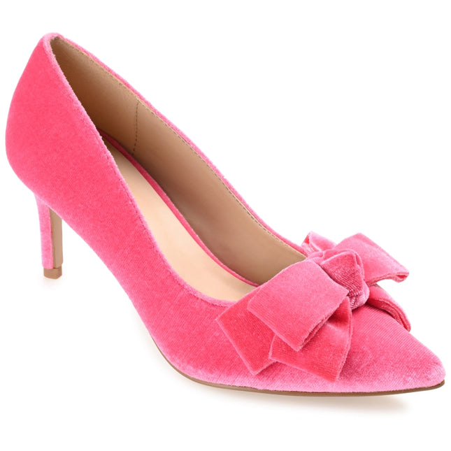 Journee Collection Women's Crystol Pump Pink-Shoes Pumps-Journee Collection-5.5-Urbanheer