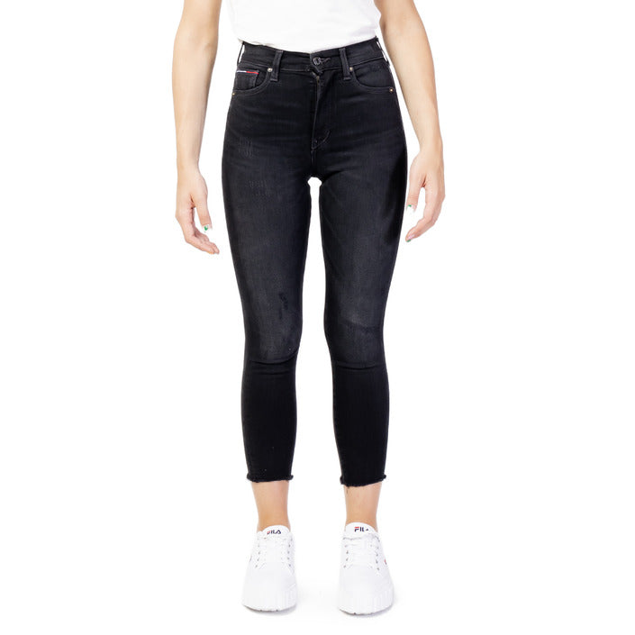 Tommy Hilfiger Jeans Women Jeans-Clothing - Women-Tommy Hilfiger Jeans-black-W24_L28-Urbanheer