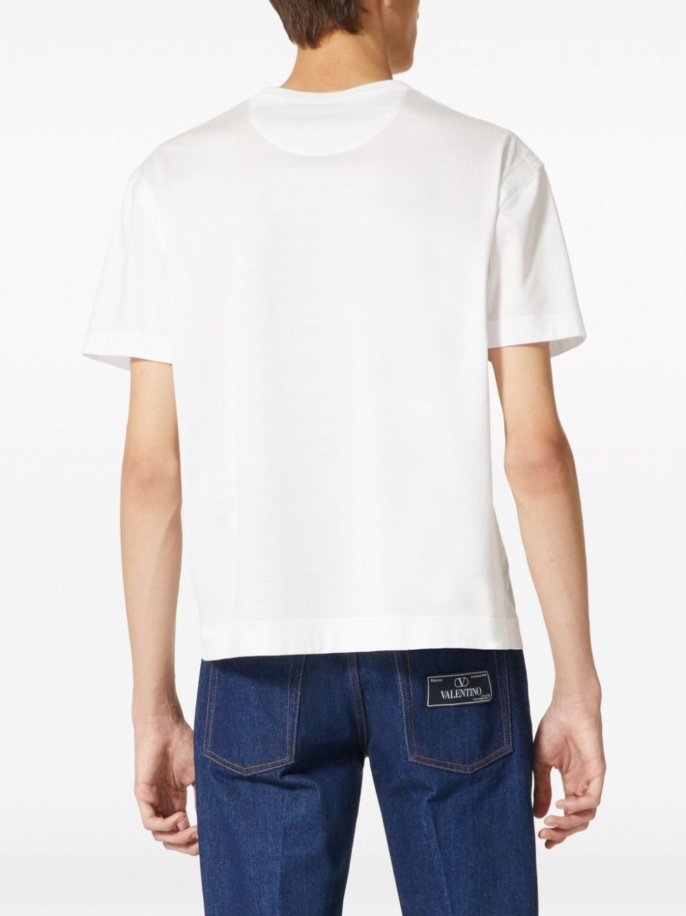 Valentino T-shirts and Polos White