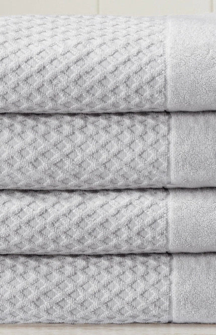 4 Pack Cotton Bath Towels - Grayson Collection