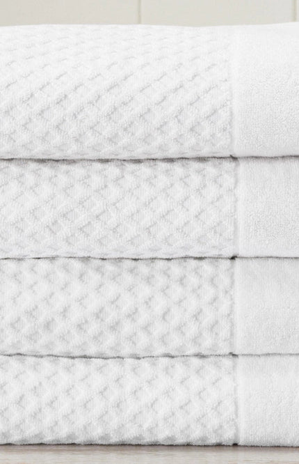 4 Pack Cotton Bath Towels - Grayson Collection