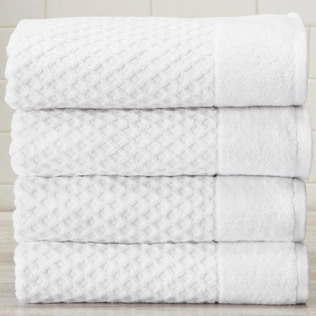 4 Pack Cotton Bath Towels - Grayson Collection