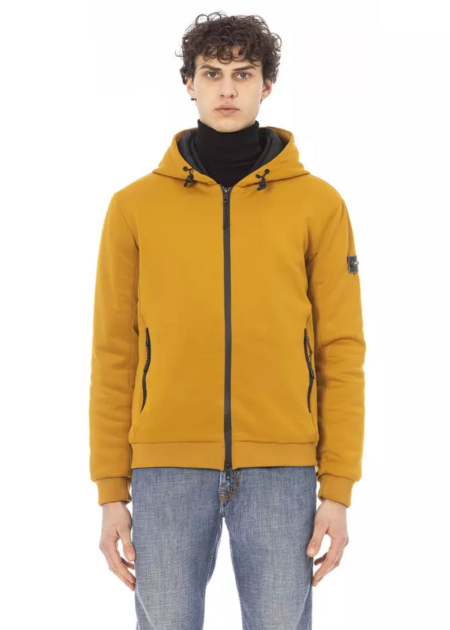 Baldinini Trend Yellow Polyester Men Jacket