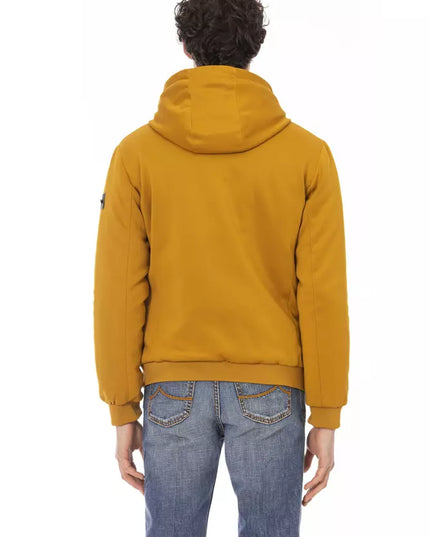 Baldinini Trend Yellow Polyester Men Jacket