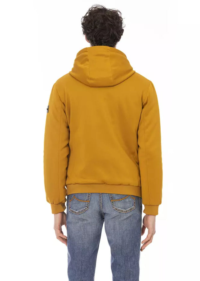 Baldinini Trend Yellow Polyester Men Jacket