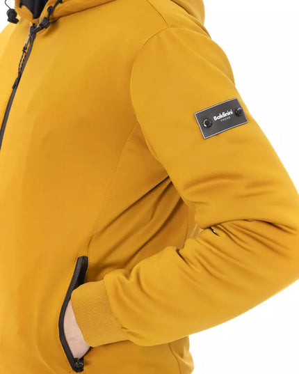 Baldinini Trend Yellow Polyester Men Jacket