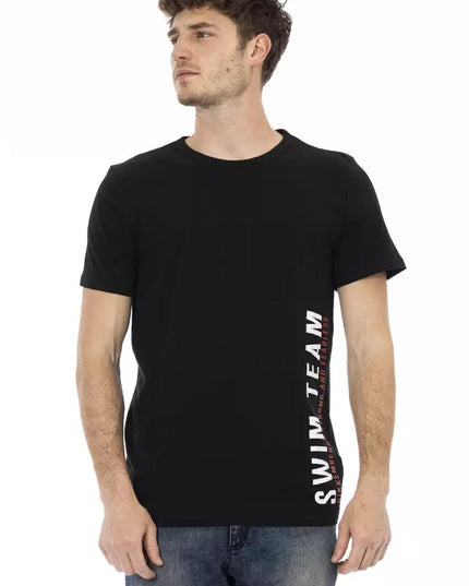 Bikkembergs Black Cotton Men T-Shirt