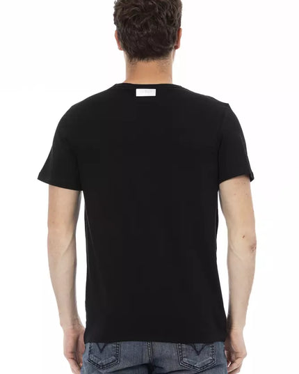 Bikkembergs Black Cotton Men T-Shirt