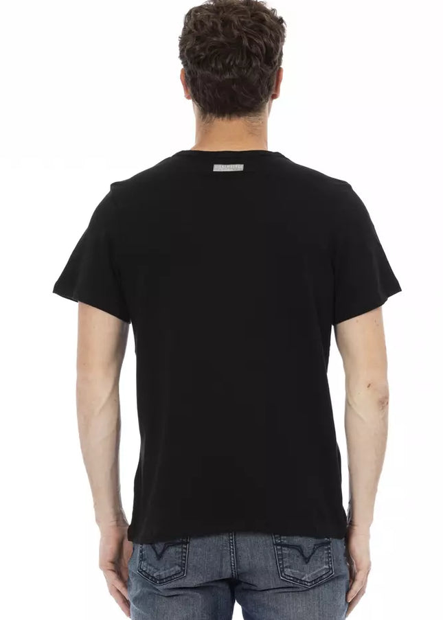 Bikkembergs Black Cotton Men T-Shirt