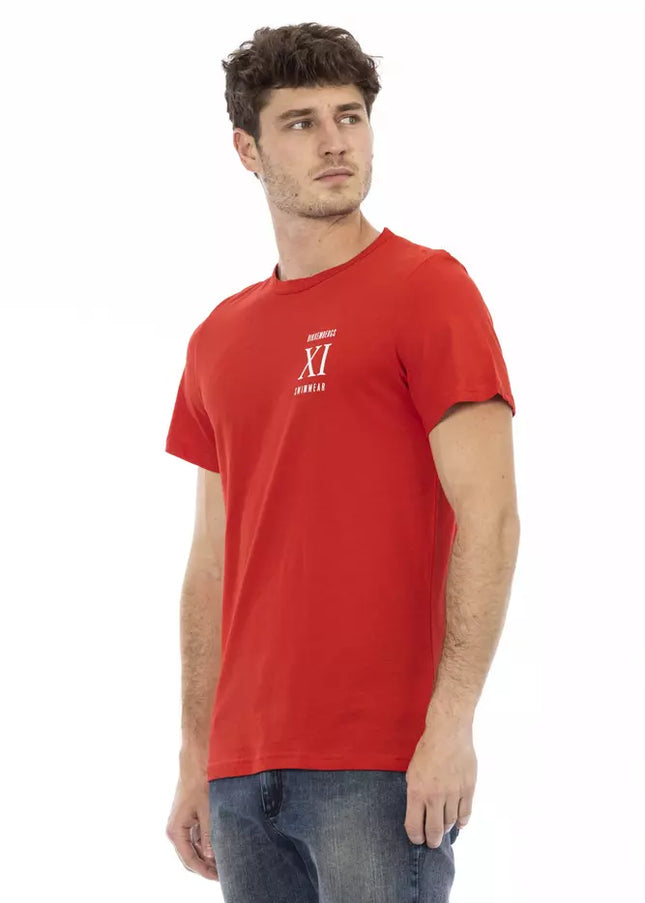 Bikkembergs Red Cotton Men's T-Shirt