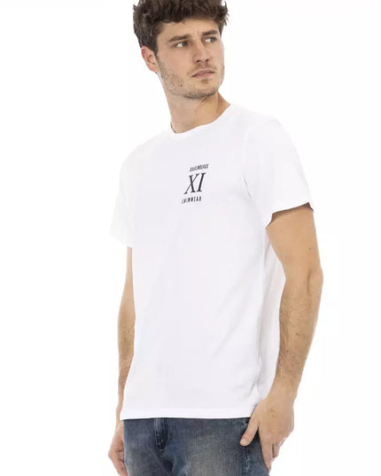 Bikkembergs White Cotton Men T-Shirt