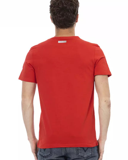 Bikkembergs Red Cotton Men T-Shirt