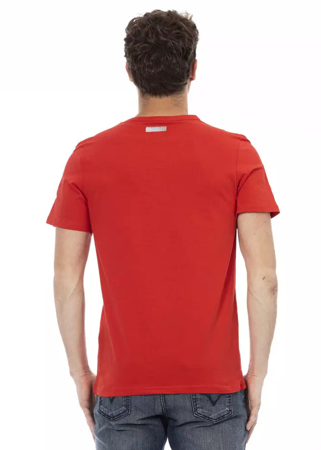 Bikkembergs Red Cotton Men T-Shirt