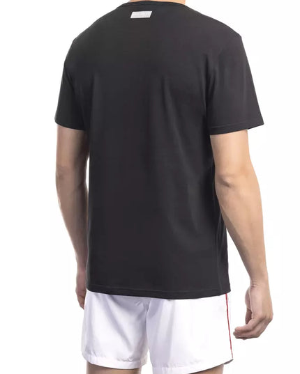 Bikkembergs Black Cotton Men T-Shirt