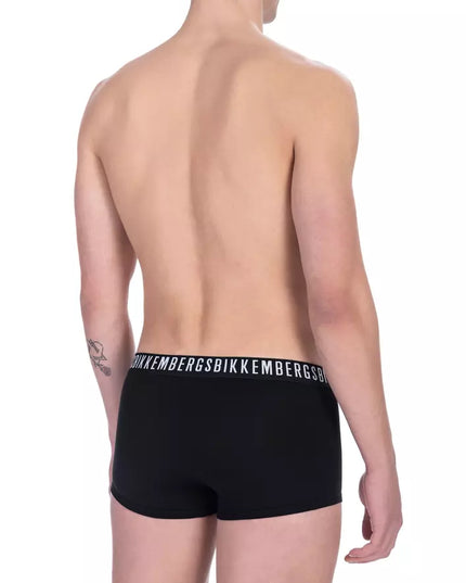 Bikkembergs Black Cotton Men Trunk