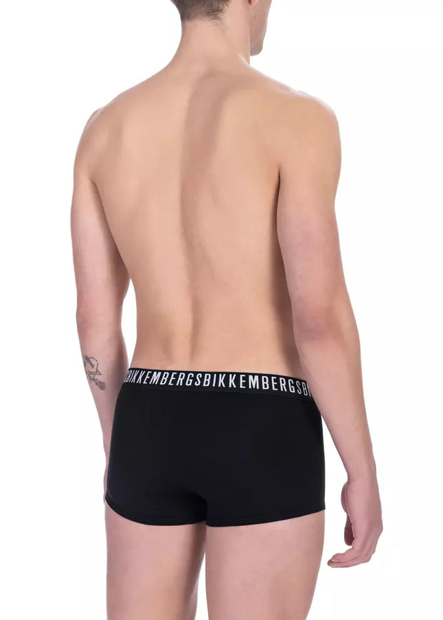 Bikkembergs Black Cotton Men Trunk