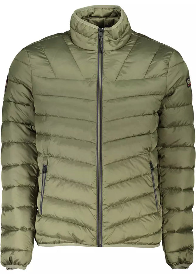 Napapijri Green Polyamide Men Jacket