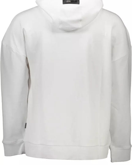 Plein Sport White Cotton Men Sweatshirt