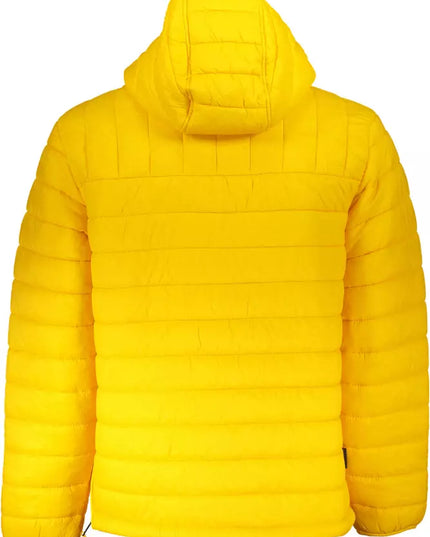 Napapijri Yellow Polyamide Men Jacket