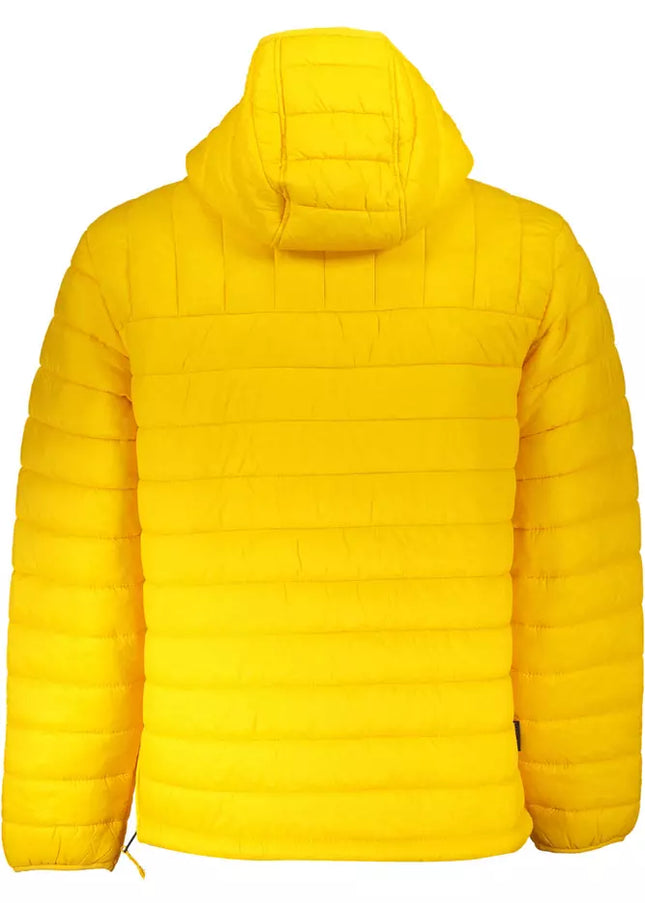 Napapijri Yellow Polyamide Men Jacket