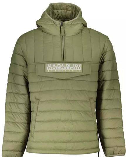 Napapijri Green Polyamide Men Jacket