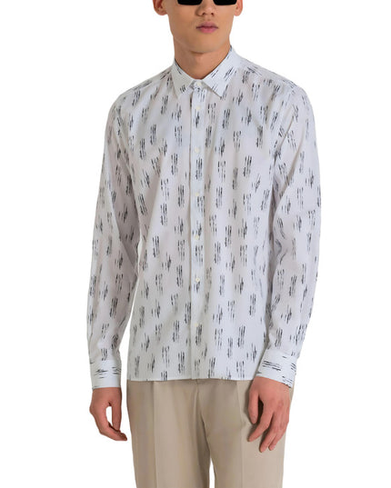 Antony Morato Men Shirt-Clothing Shirts-Antony Morato-white-44-Urbanheer