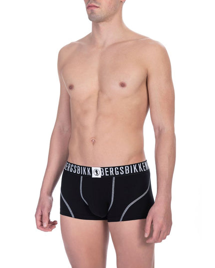 Bikkembergs "Black Cotton Men's Trunk Underwear Pack"