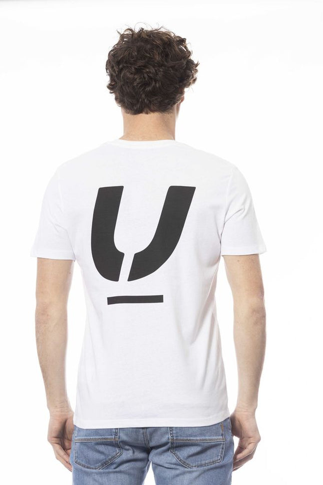 Ungaro Sport White Cotton Men T-Shirt