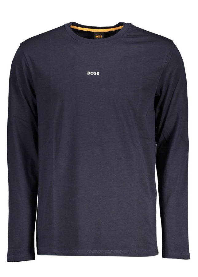 Hugo Boss Blue Organic Cotton Men T-Shirt