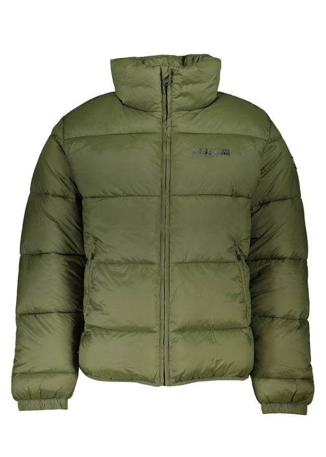 Napapijri Green Polyamide Men Jacket