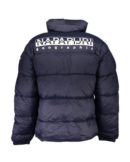 Napapijri Blue Polyamide Men Jacket