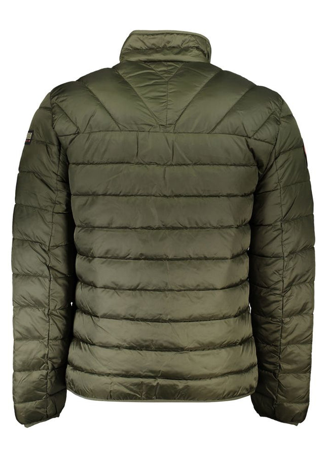 Napapijri Green Polyamide Men Jacket