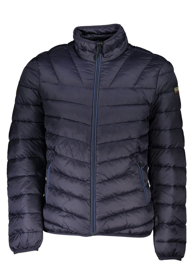 Napapijri Blue Polyamide Men Jacket