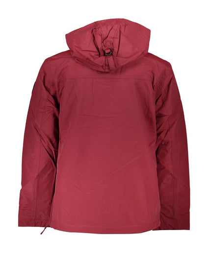 Napapijri Red Polyamide Men Jacket