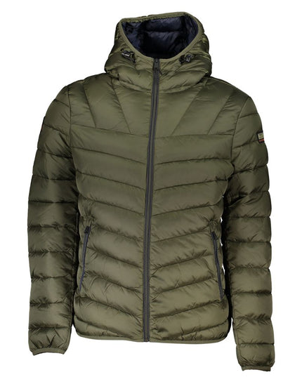 Napapijri Green Polyamide Men Jacket