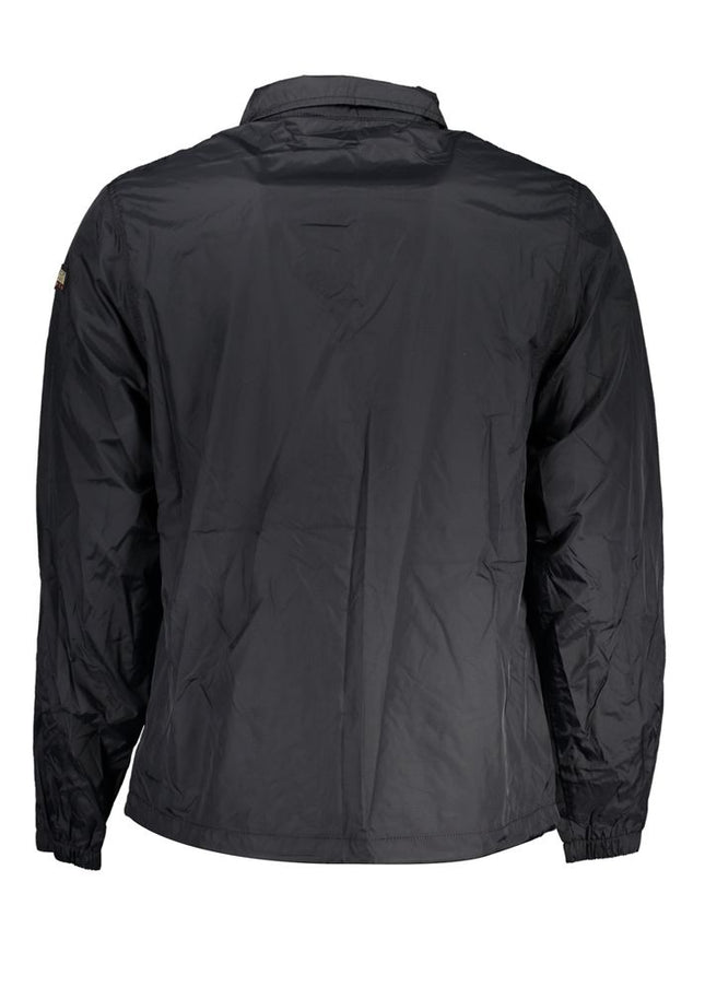 Napapijri Elegant Waterproof Sports Jacket with Contrast Details