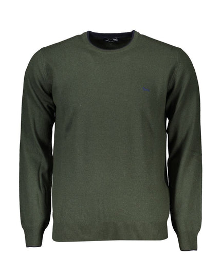 Harmont & Blaine Chic Green Crew Neck Designer Sweater