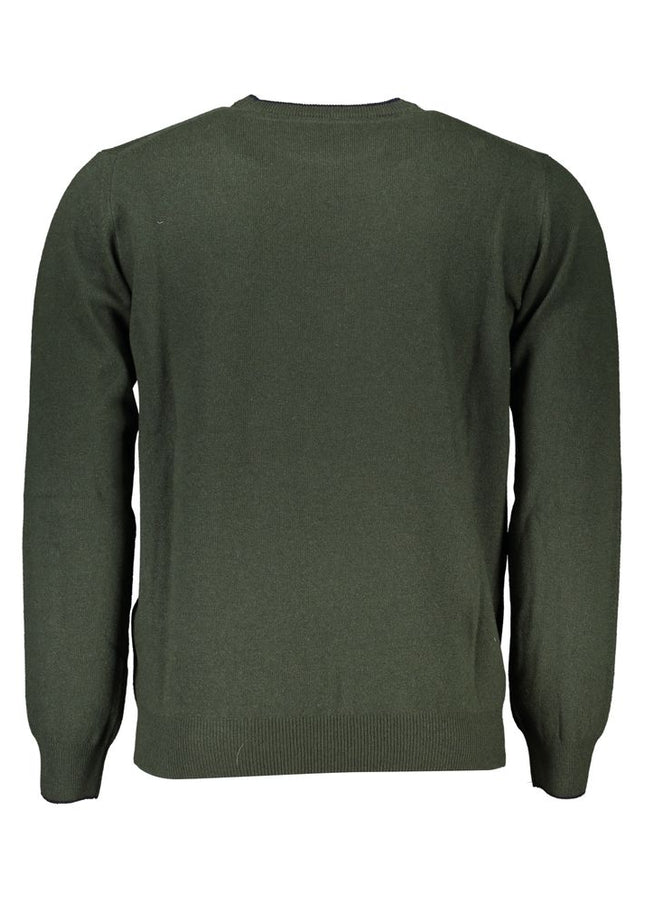 Harmont & Blaine Chic Green Crew Neck Designer Sweater