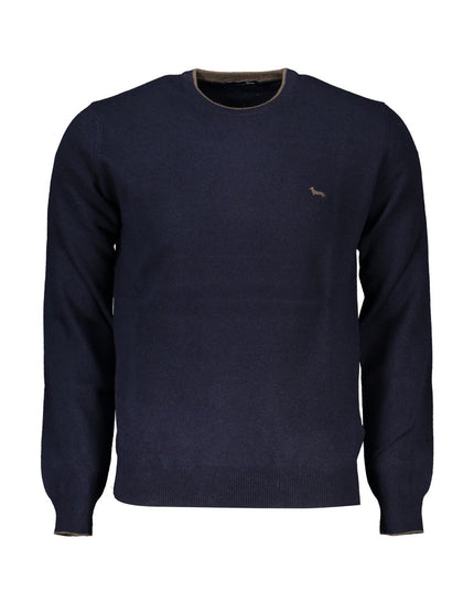 Harmont & Blaine Sophisticated Crew Neck Cashmere Blend Sweater