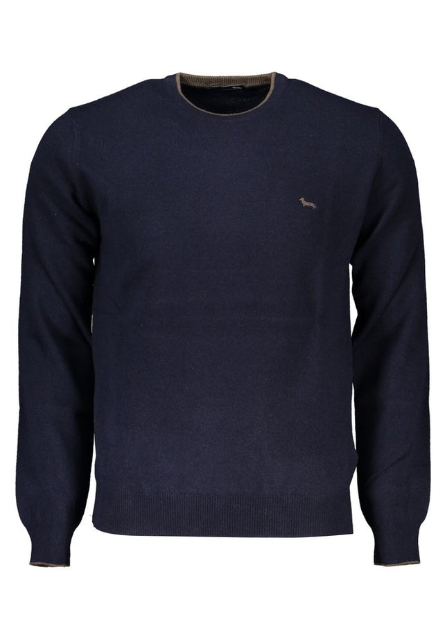 Harmont & Blaine Sophisticated Crew Neck Cashmere Blend Sweater