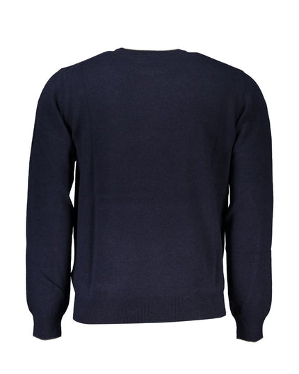 Harmont & Blaine Sophisticated Crew Neck Cashmere Blend Sweater